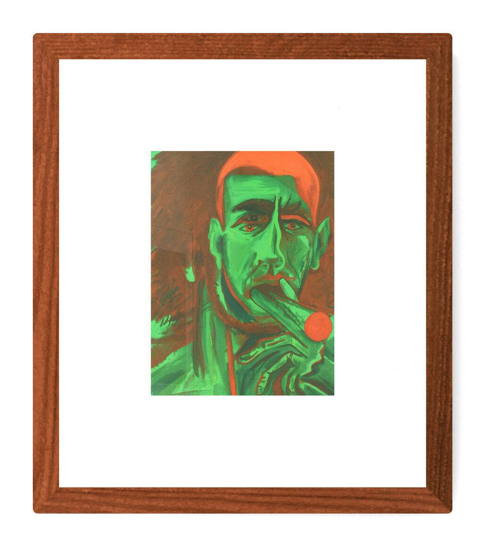 Jason Fox - Hulk - 2018 Offset Lithograph 8" x 5.5": "Hulk" by Jason Fox, 2018 Unsigned Offset Lithograph. Paper size is 8 x 5.5 inches, with an image size of 8 x 5.5 inches. The Offset Lithograph is from an unknown edition size. and is not framed. The