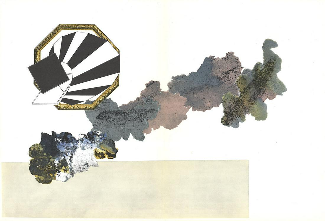 Alain Le Yaouanc - Sans Titre 176-18 - 1969 Lithograph 15" x 22" (1 of 1)