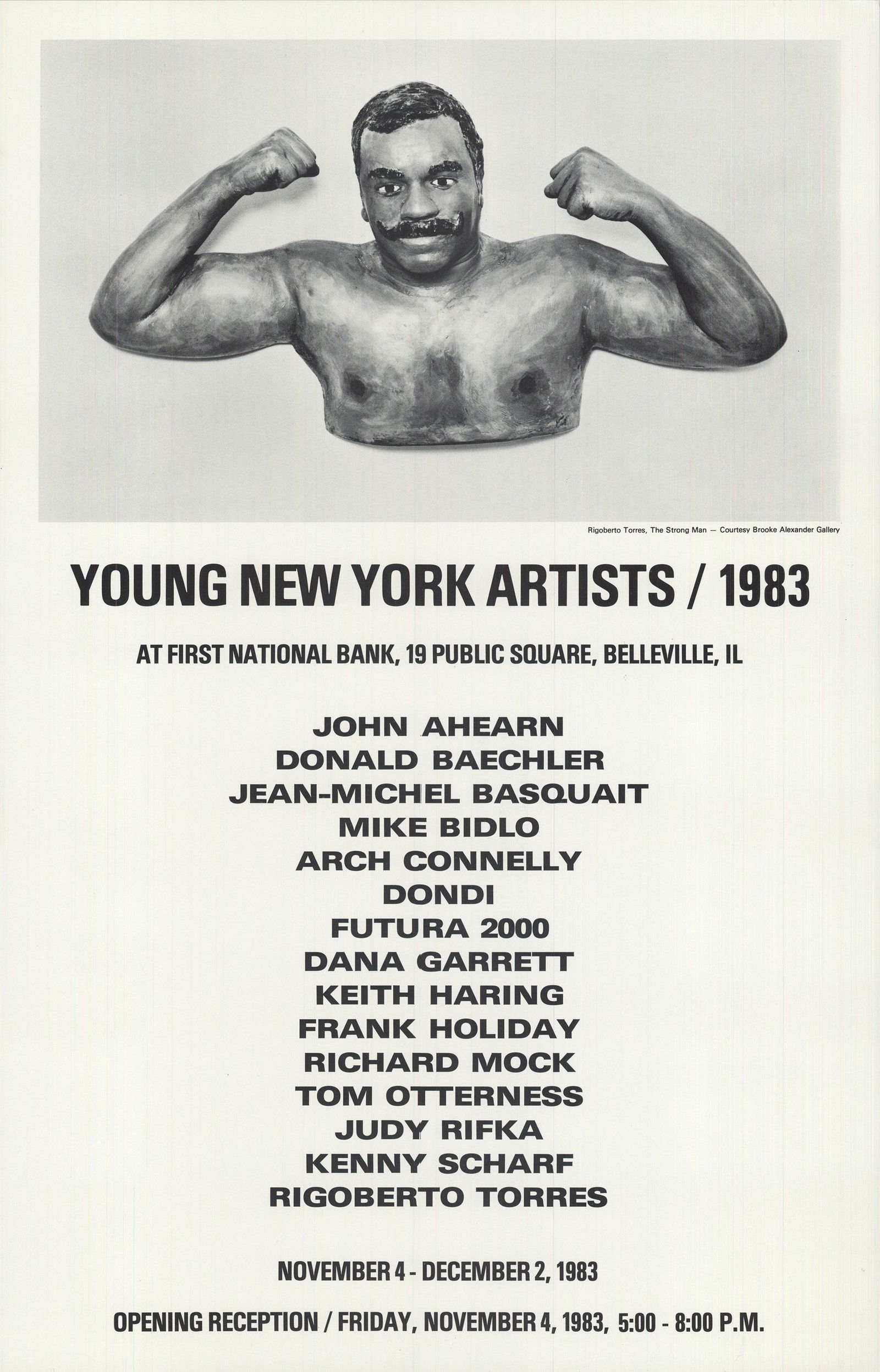 Young New York Artists - 1983 Offset Lithograph 17" x 11" (1 of 1)
