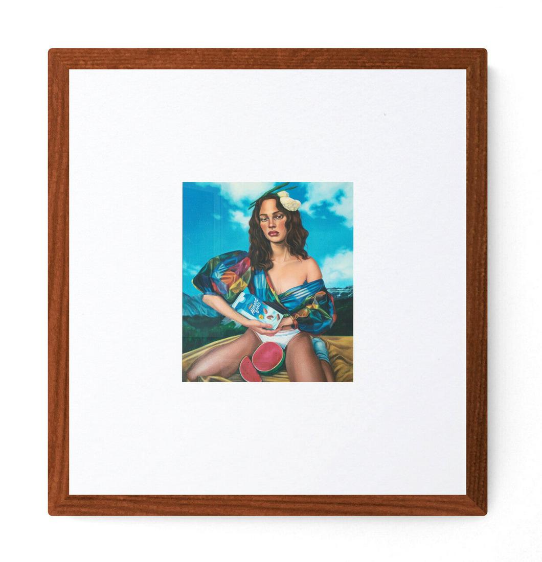 Chloe Wise - Of false beaches and butter money - 2017 Offset Lithograph 6.75" x 5.6" (1 of 1)