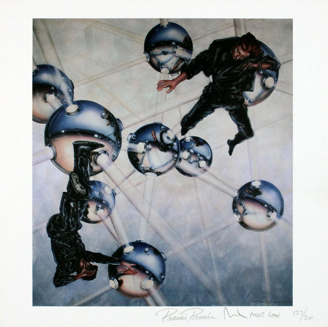 Cotten/Prince - From Art Sounds Portfolio - 1986 Offset Lithograph - SIGNED 12" x 12" (1 of 1)