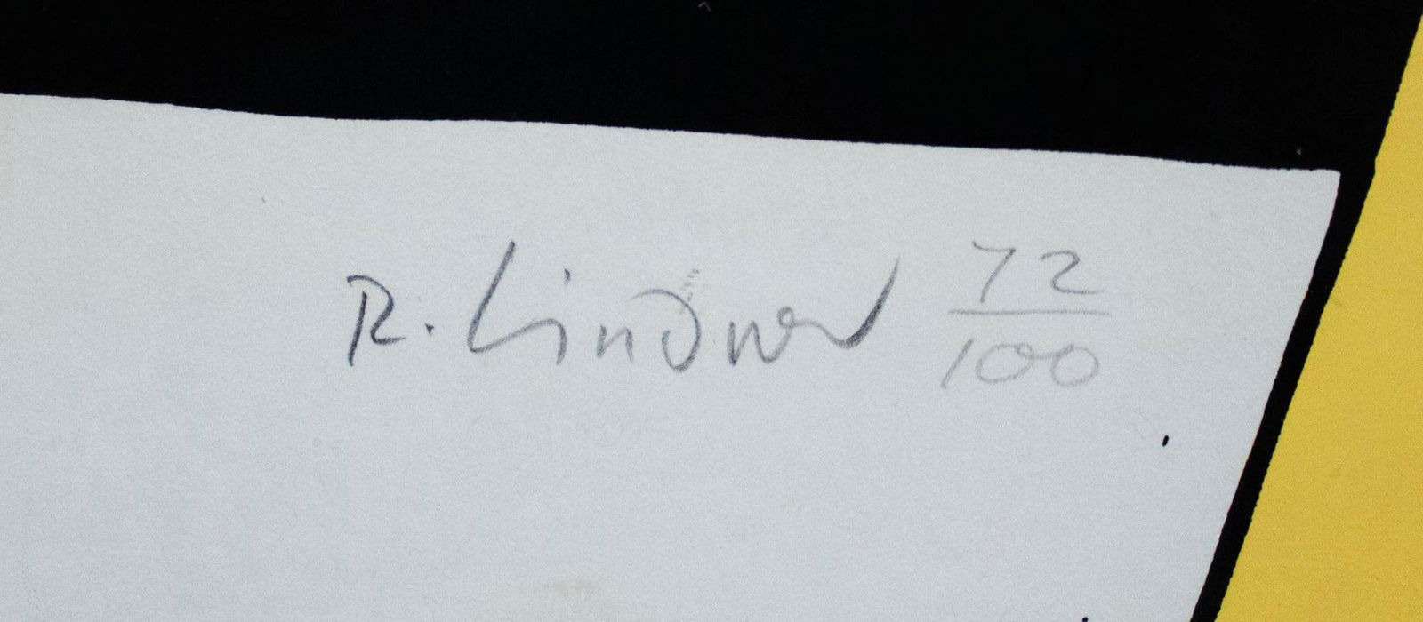 Richard Lindner - Spoleto Festival - 1967 Lithograph - SIGNED 40" x 28" (1 of 1)