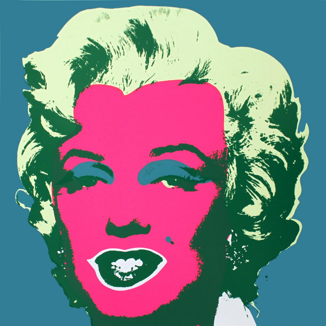 Andy Warhol - Sunday B Morning Marilyn (After Warhol) - 1970 Serigraph 36" x 36" (1 of 1)