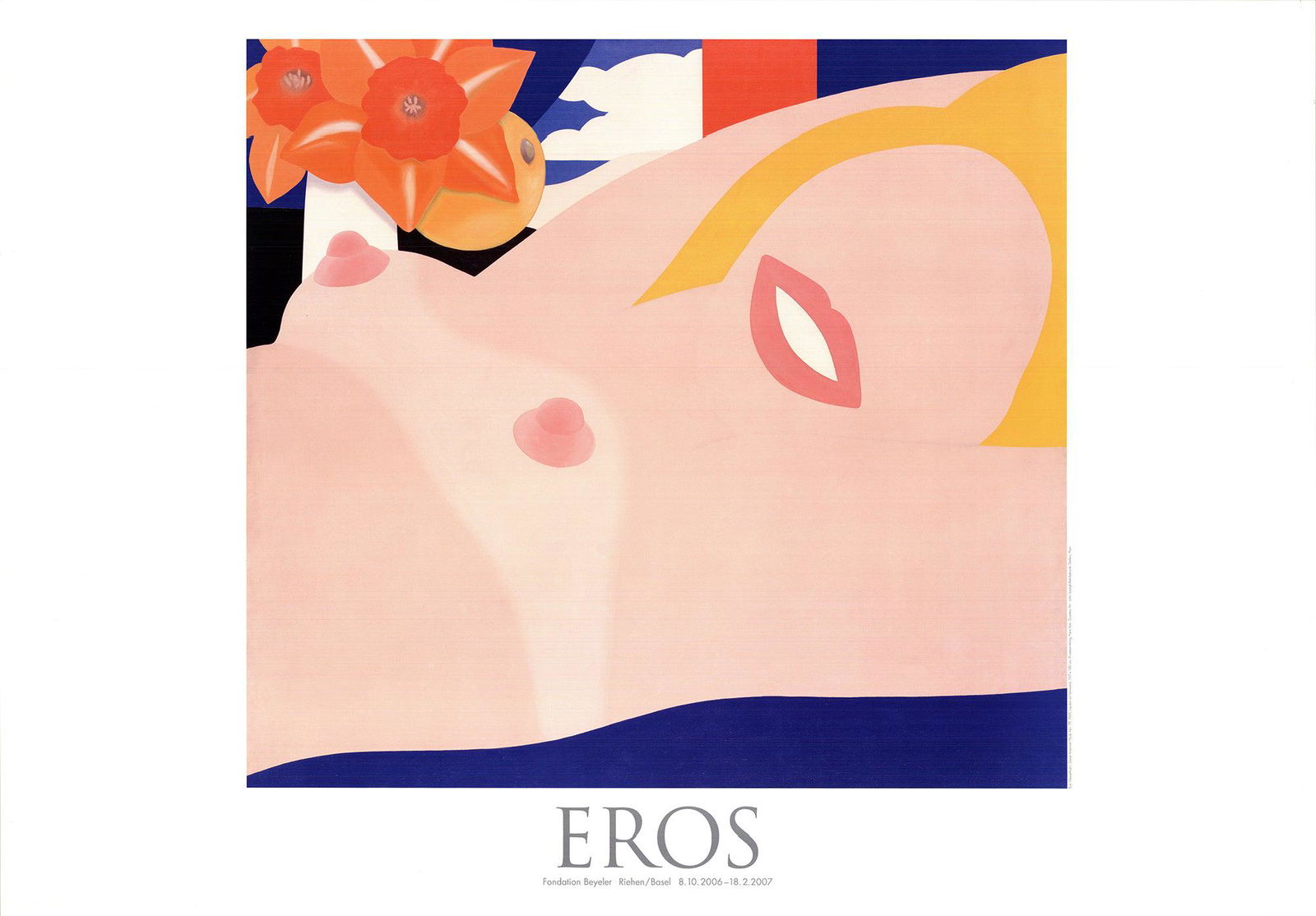 Tom Wesselmann - Great American Nude No. 79 - 2006 Offset Lithograph 27.5" x 39.25": "Great American Nude No. 79" by Tom Wesselmann, 2006 Unsigned Offset Lithograph. Paper size is 27.5 x 39.25 inches, with an image size of 22.5 x 24.5 inches. The Offset Lithograph is from an edition s