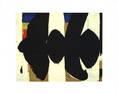 Robert Motherwell - Elegy to the Spanish Republic No. 34 - 1991 Serigraph 16" x 20"