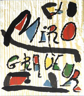 2001 Miro Engraver volume IV (1976-1983) Book: Reference #: ULXX3298-R Artist Name: Miro, Joan Title: Miro Engraver volume IV (1976-1983) Medium: Book Edition Size: 2700 Year: 2001 Paper Size: 13 x 10.25 inches Image Size: 13 x 10.25 inches Condit