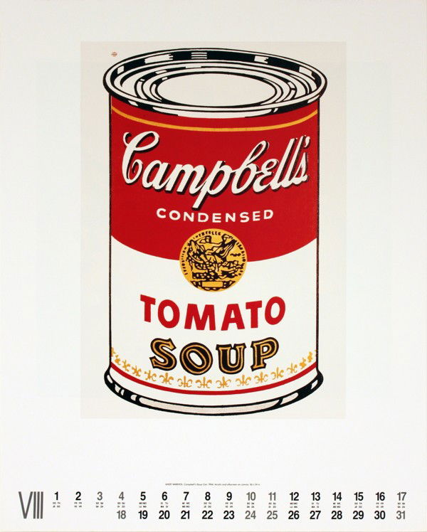 1991 Warhol Campbell's Soup Can Poster: Reference #: ULYY8906 Artist Name: Warhol, Andy Title: Campbell's Soup Can Medium: Offset Lithograph Edition Size: Unknown Year: 1991 Paper Size: 25.25 x 19 inches Image Size: 17.75 x 11.75 inches Con