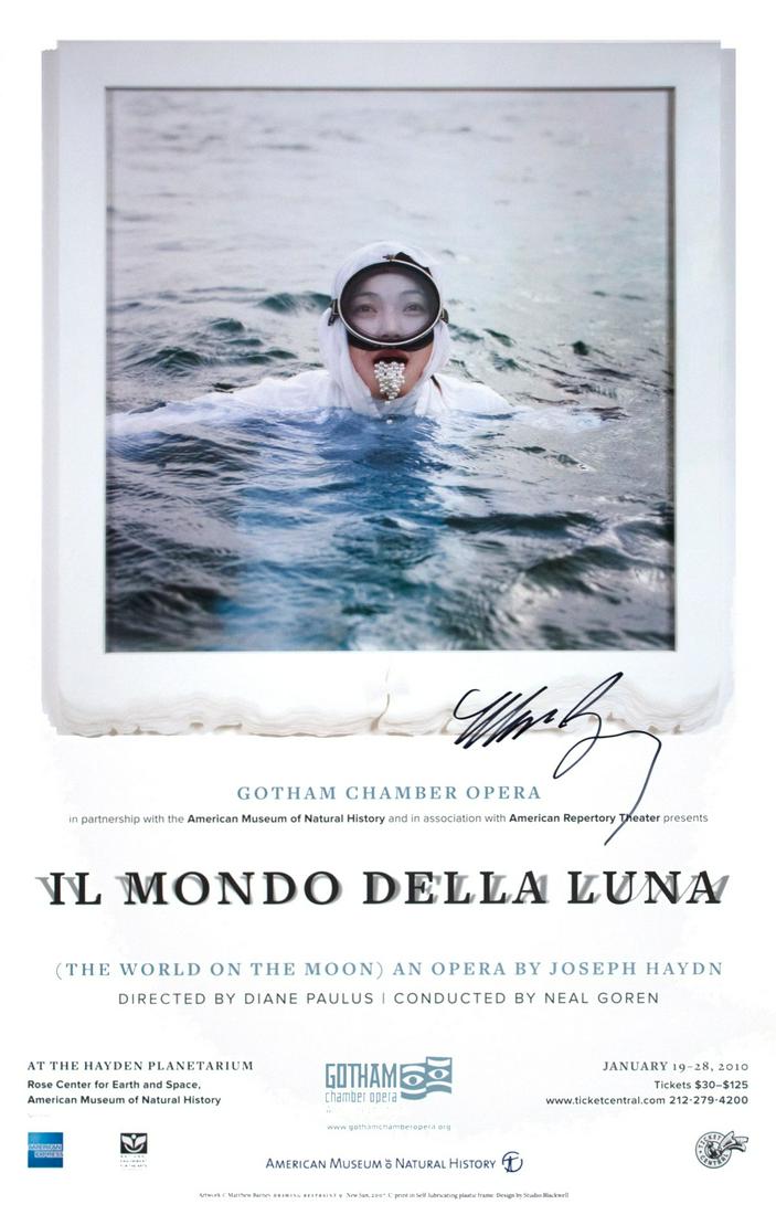 Matthew Barney - Drawing Restraint 9: New Sun - 2010 Offset Lithograph - SIGNED 22" x 14": "Drawing Restraint 9: New Sun" by Matthew Barney, 2010 Signed Offset Lithograph. Paper size is 22 x 14 inches, with an image size of 12.5 x 12.5 inches. The Offset Lithograph is from an unknown editio