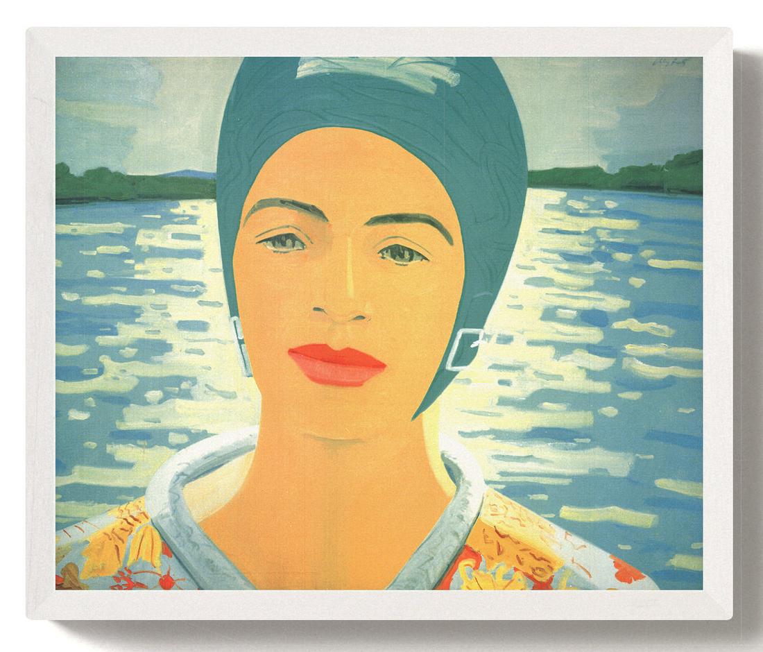 Alex Katz - Ada with Bathing Cap - 2012 Offset Lithograph 15.25" x 18.25" (1 of 1)