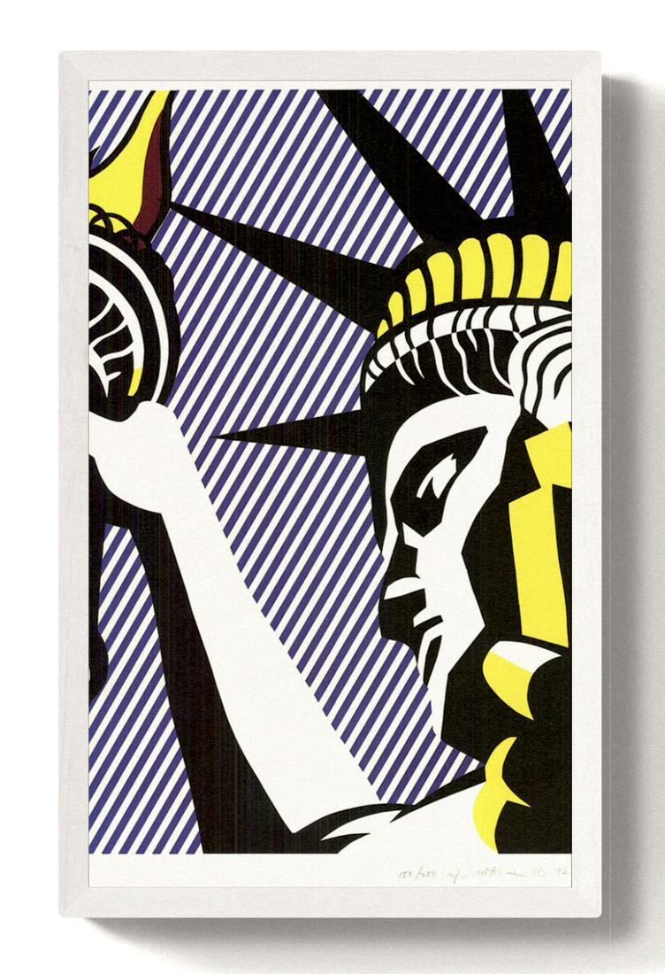 Roy Lichtenstein - Liberty - 2012 Offset Lithograph 20.75" x 13.5" (1 of 1)