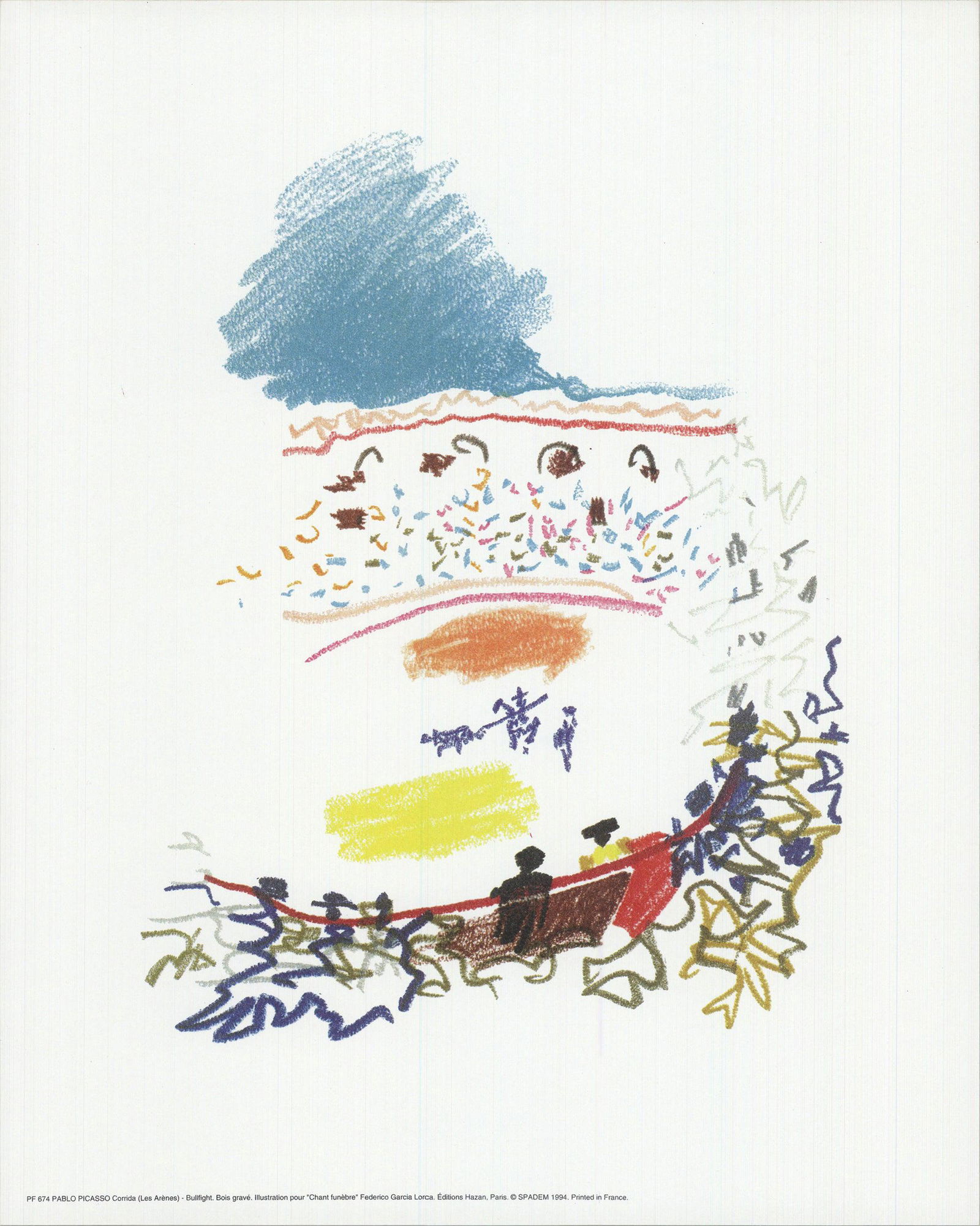 10 Pablo Picasso 1994 Bullfight Posters (1 of 1)