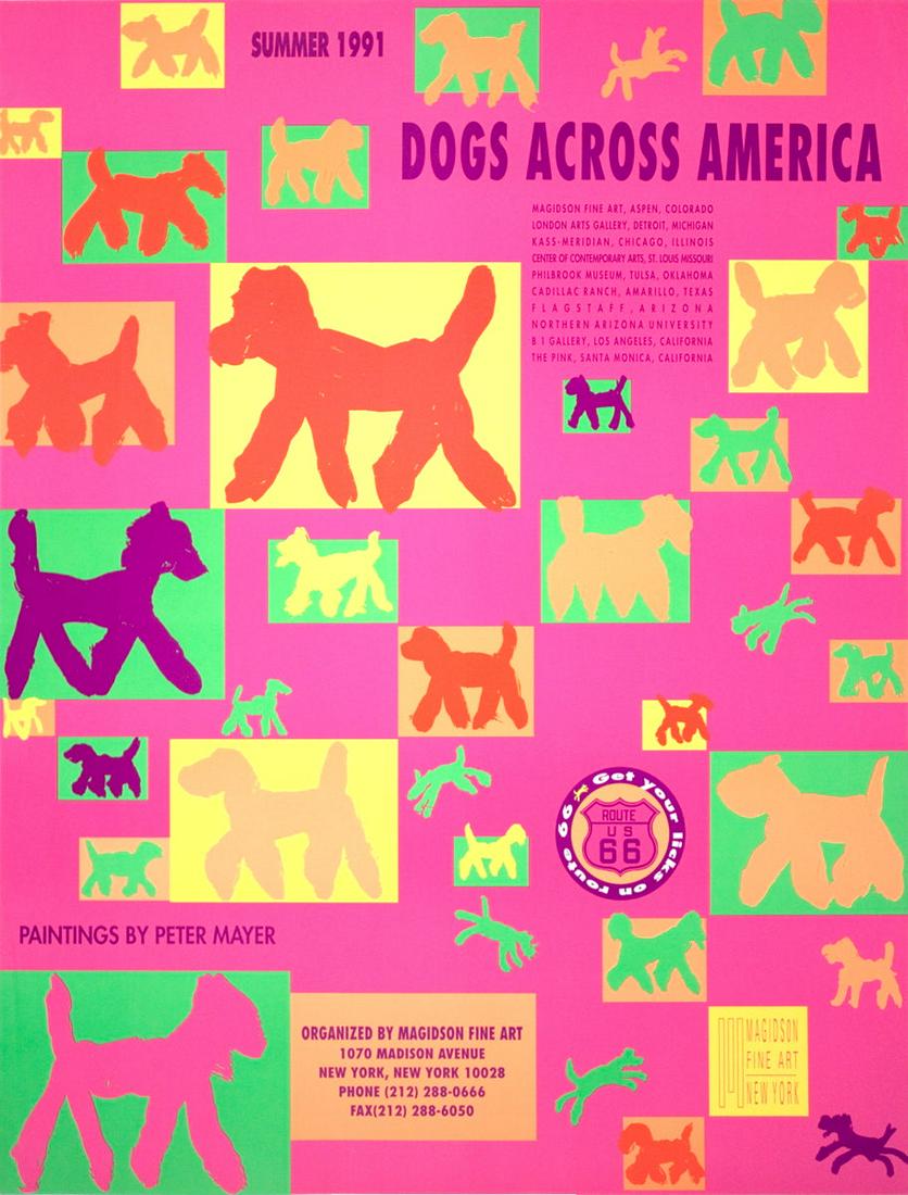 23 Peter Mayer 1991 Dogs Across America Serigraphs (1 of 1)