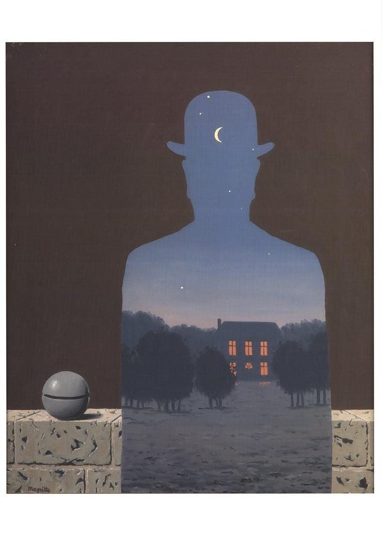 32 Rene Magritte L'Heureux Donateur Posters (1 of 1)