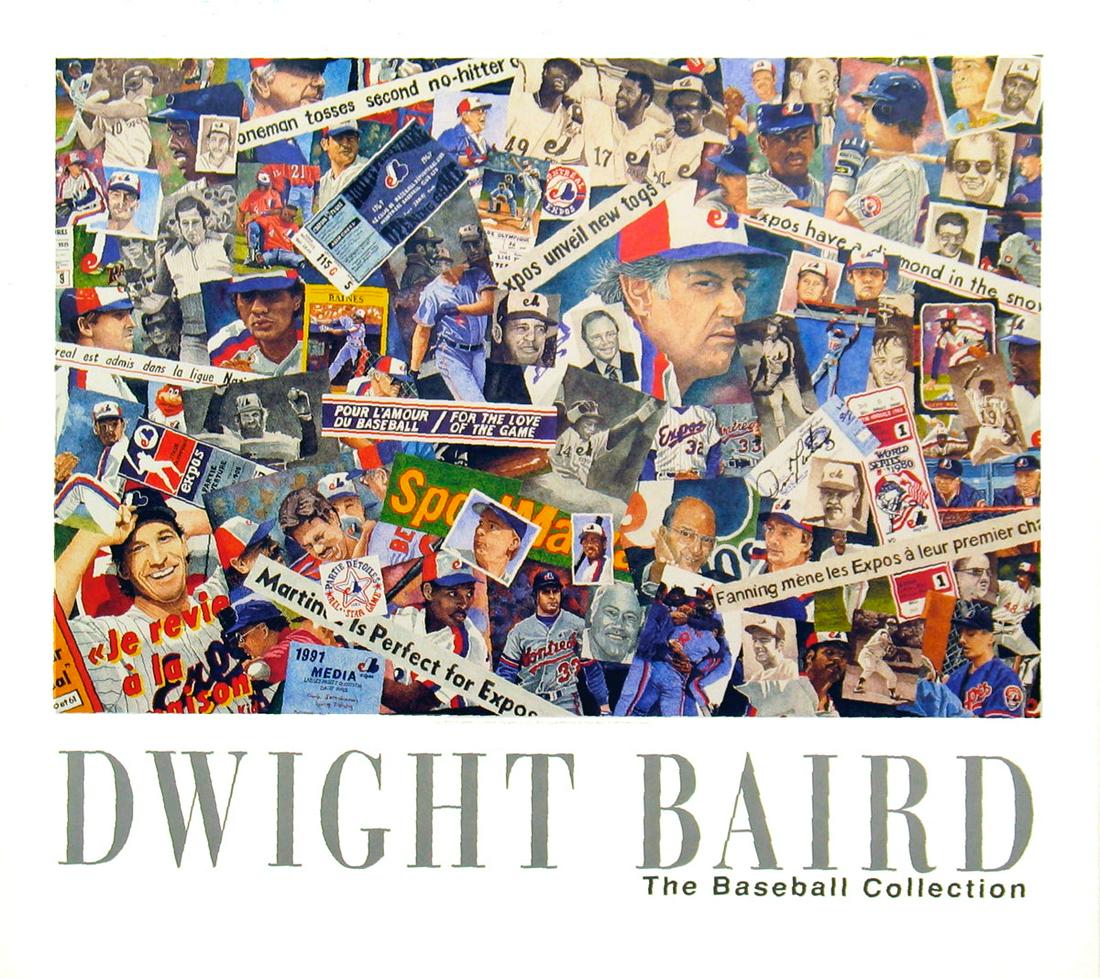 12 Dwight Baird 1994 Memories of the Montreal Expos Posters (1 of 1)