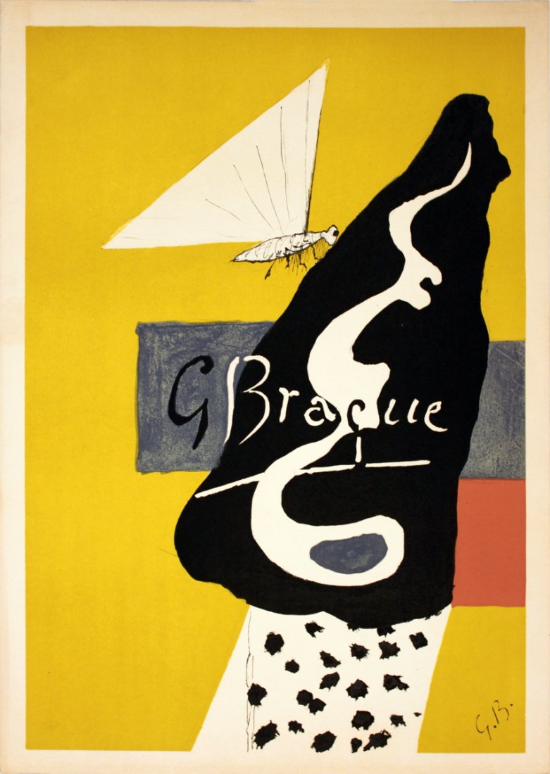 Braque Graveur (no text) Lithograph: Reference #: ULEF5777 Artist Name: Braque, Georges Title: Graveur (no text) Medium: Lithograph Edition Size: Unknown Year: Unknown Paper Size: 25.5 x 18.25 inches Image Size: 24 x 16.5 inches Conditio