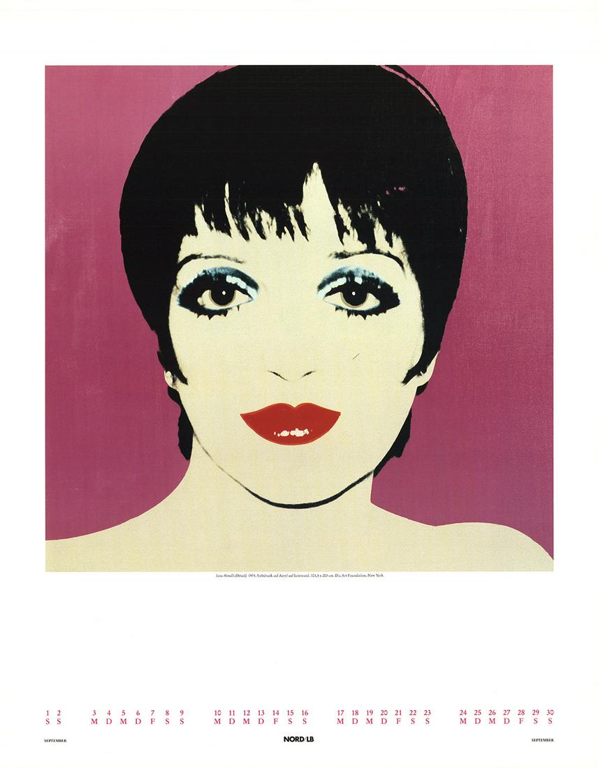 Andy Warhol - Liza Minelli (Detail) - 1990 Offset Lithograph 24.5" x 19" (1 of 1)