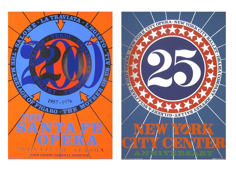Bundle- 2 Assorted Robert Indiana Serigraphs (1 of 2)