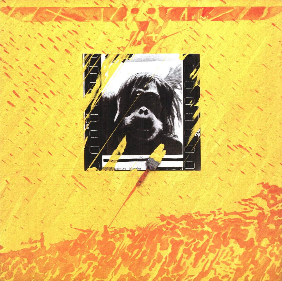 Jacques Monory - Le Peintre - 1985 Offset Lithograph 19" x 19": "Le Peintre" by Jacques Monory, 1985 Unsigned Offset Lithograph. Paper size is 19 x 19 inches, with an image size of 19 x 19 inches. The Offset Lithograph is from an unknown edition size. and is not f