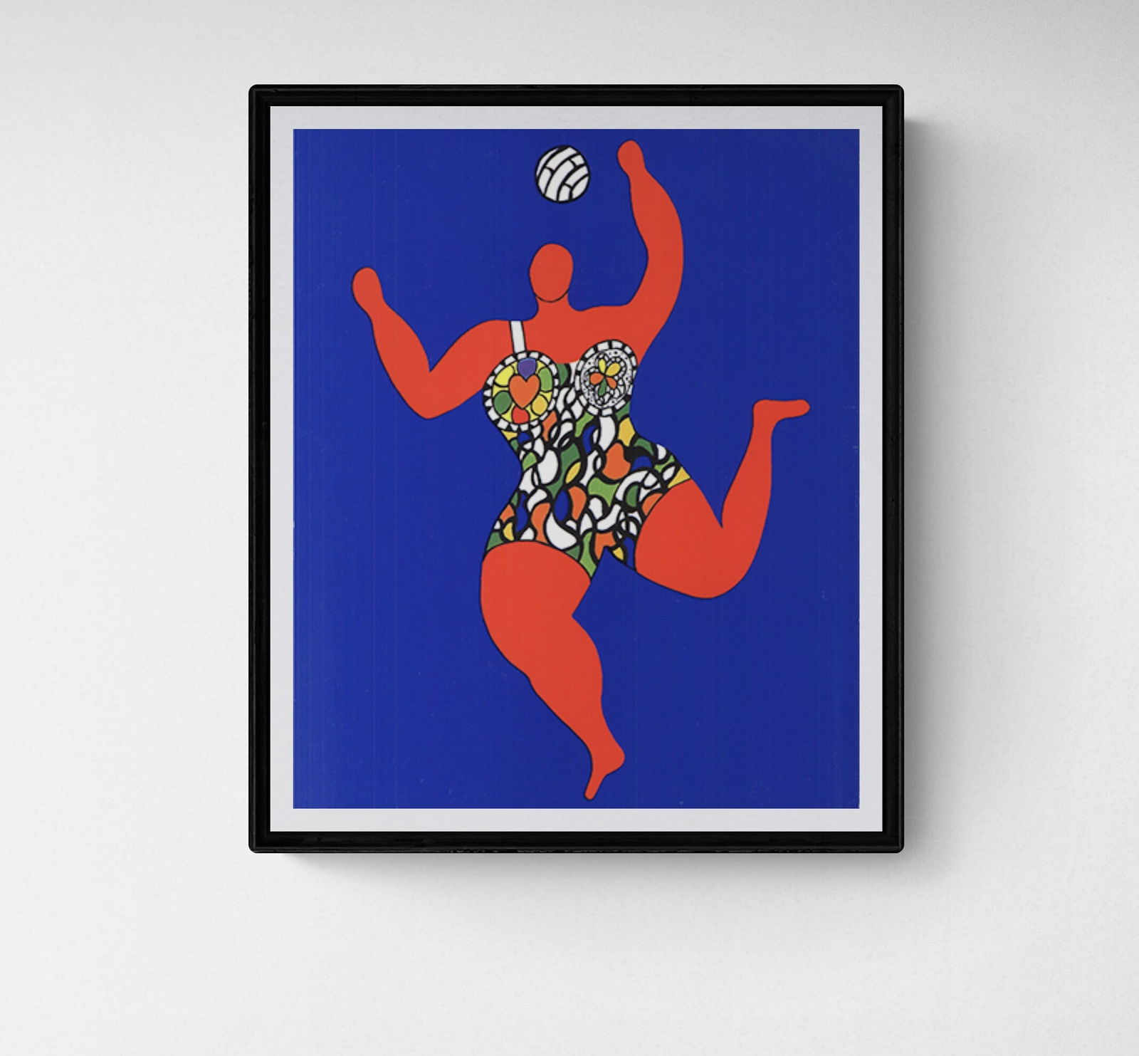 Niki de Saint Phalle - Volleyball - 2005 Offset Lithograph 11.75" x 9.5" (1 of 1)