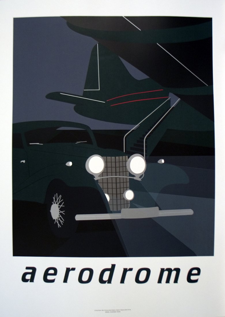 1986 King Aerodrome Serigraph: Reference #: ULGH1291 Artist Name: King, Perry Title: Aerodrome Medium: Serigraph Edition Size: 2000 Year: 1986 Paper Size: 35.5 x 25.25 inches Image Size: 26.5 x 22 inches Condition: A: Mint Notes: O