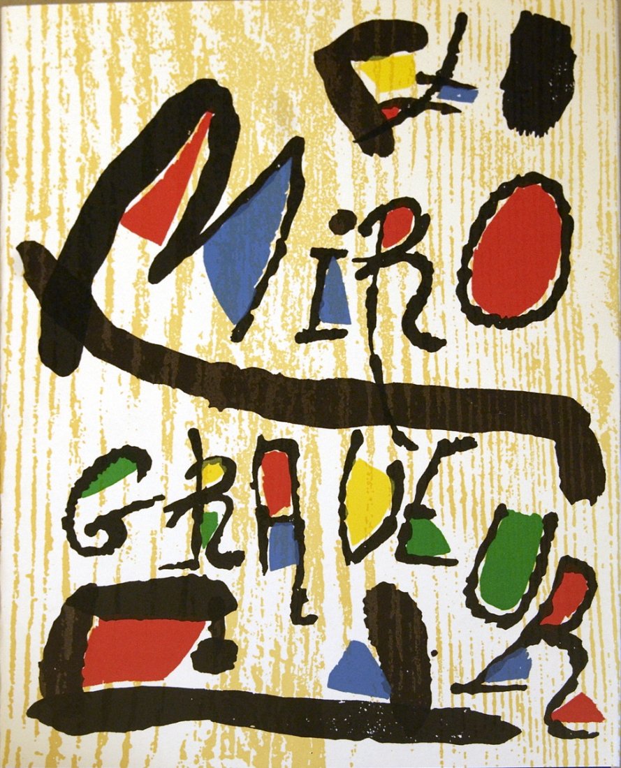 1984 Miro Engravings vol. 1 (1928-1960) Book: Reference #: ULXX3167-R Artist Name: Miro, Joan Title: Miro Engravings volume 1 (1928-1960) Medium: Book Edition Size: 2700 Year: 1984 Paper Size: 13 x 10.25 inches Image Size: 13 x 10.5 inches Condit