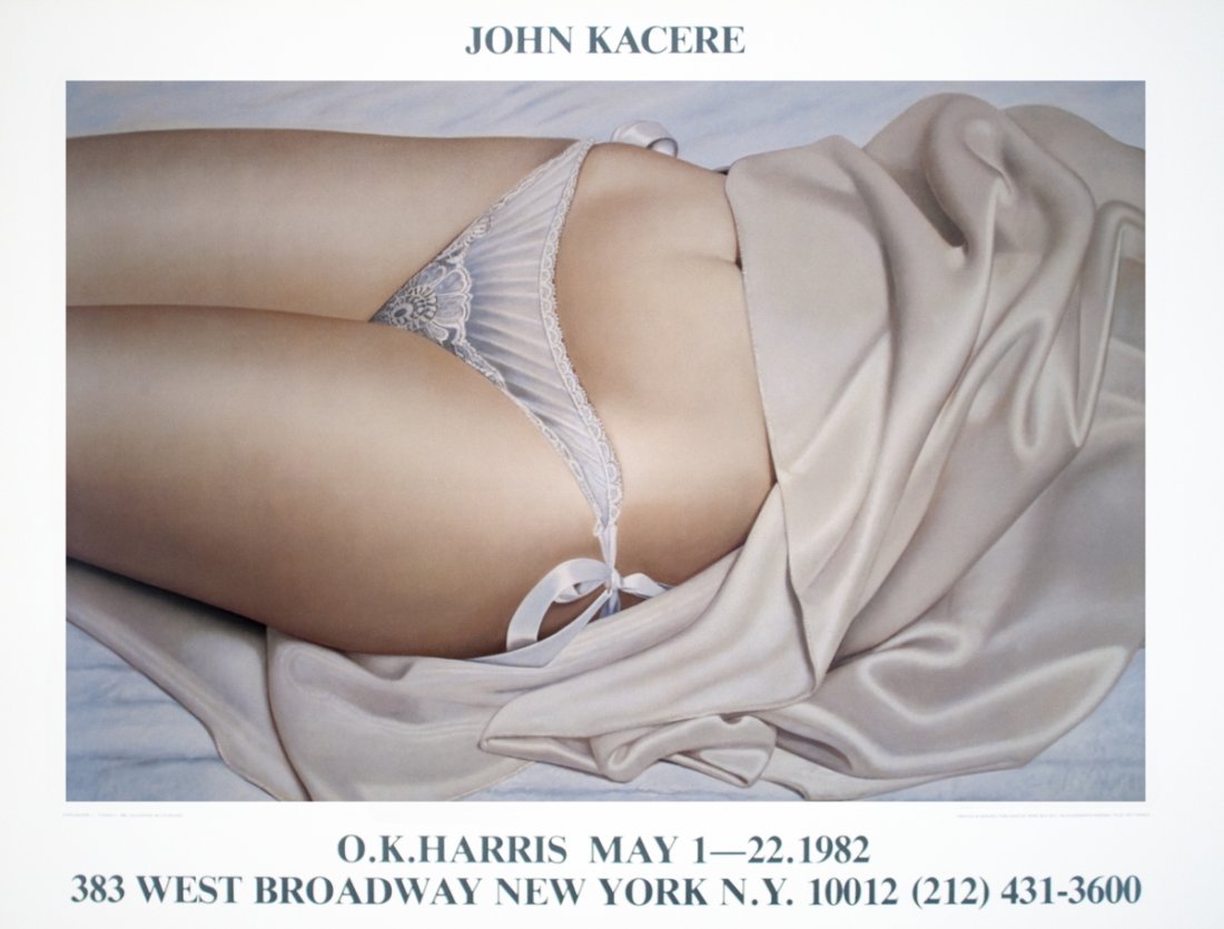 1982 Kacere Ileana II Poster: Reference #: ULYY6134 Artist Name: Kacere, John Title: Ileana II Medium: Offset Lithograph Edition Size: Unknown Year: 1982 Paper Size: 23.5 x 31.5 inches Image Size: 18.5 x 27.5 inches Condition: A-: