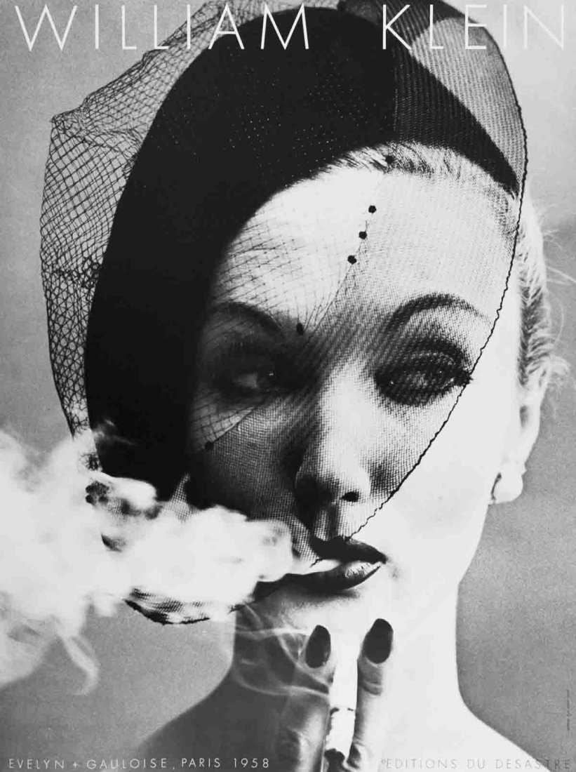 Cnac Com Payment >> Klein Evelyn + Gauloise, Paris (1958) Poster Cnac Com Payment >> Klein Evelyn + Gauloise, Paris (1958) Poster