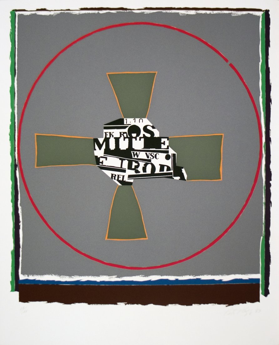 Signed 1983 Plagens List Art Serigraph: Reference #: ULLC1036-B Artist Name: Plagens, Peter Title: List Art Medium: Serigraph Edition Size: 144 Year: 1983 Paper Size: 43 x 35 inches Image Size: 43 x 35 inches Condition: A: Mint Notes: Origi