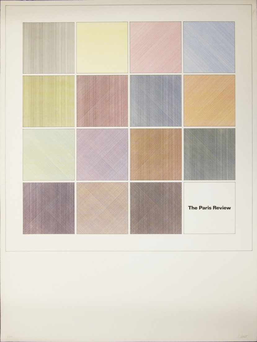 S/N 1983 Lewitt LL 4 Part Combinations Serigraph: Reference #: ULEF5876-B Artist Name: Lewitt, Sol Title: LL One-, Two-, Three- and Four-Part Combinations Medium: Serigraph Edition Size: 100 Year: 1983 Paper Size: 40 x 30 inches Image Size: 28.75 x 2
