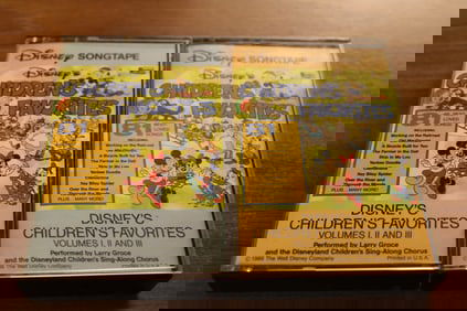 Disney Vintage Cassette Tapes