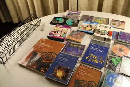 CD Shelf Tower with Asst CDs