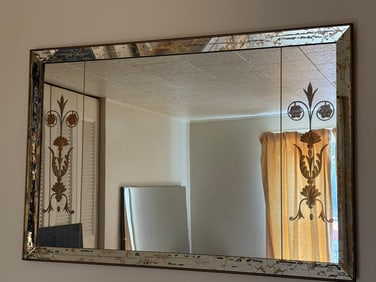 Large Vintage Mirror