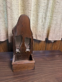 Vintage Wooden Key Shelf