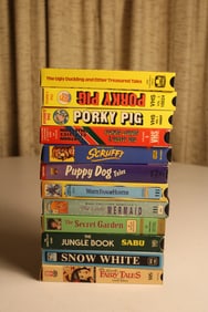 Classic VHS Collection for 90s Kids