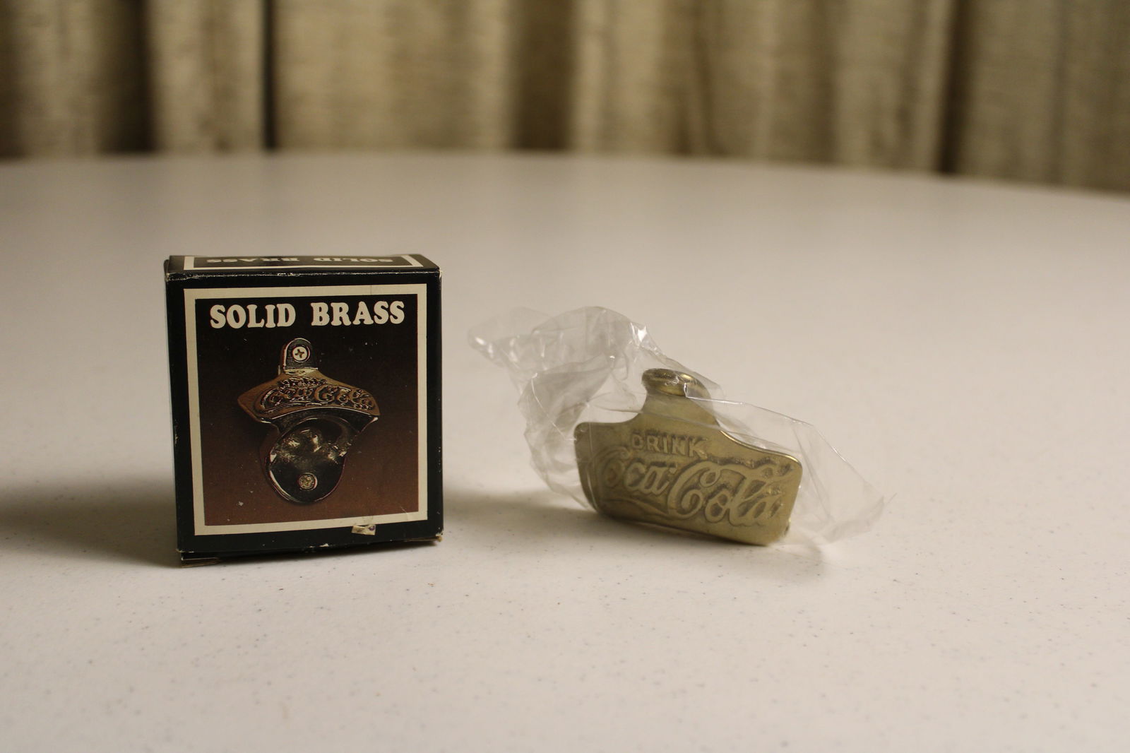 Solid Brass Coca-Cola Opener (1 of 2)