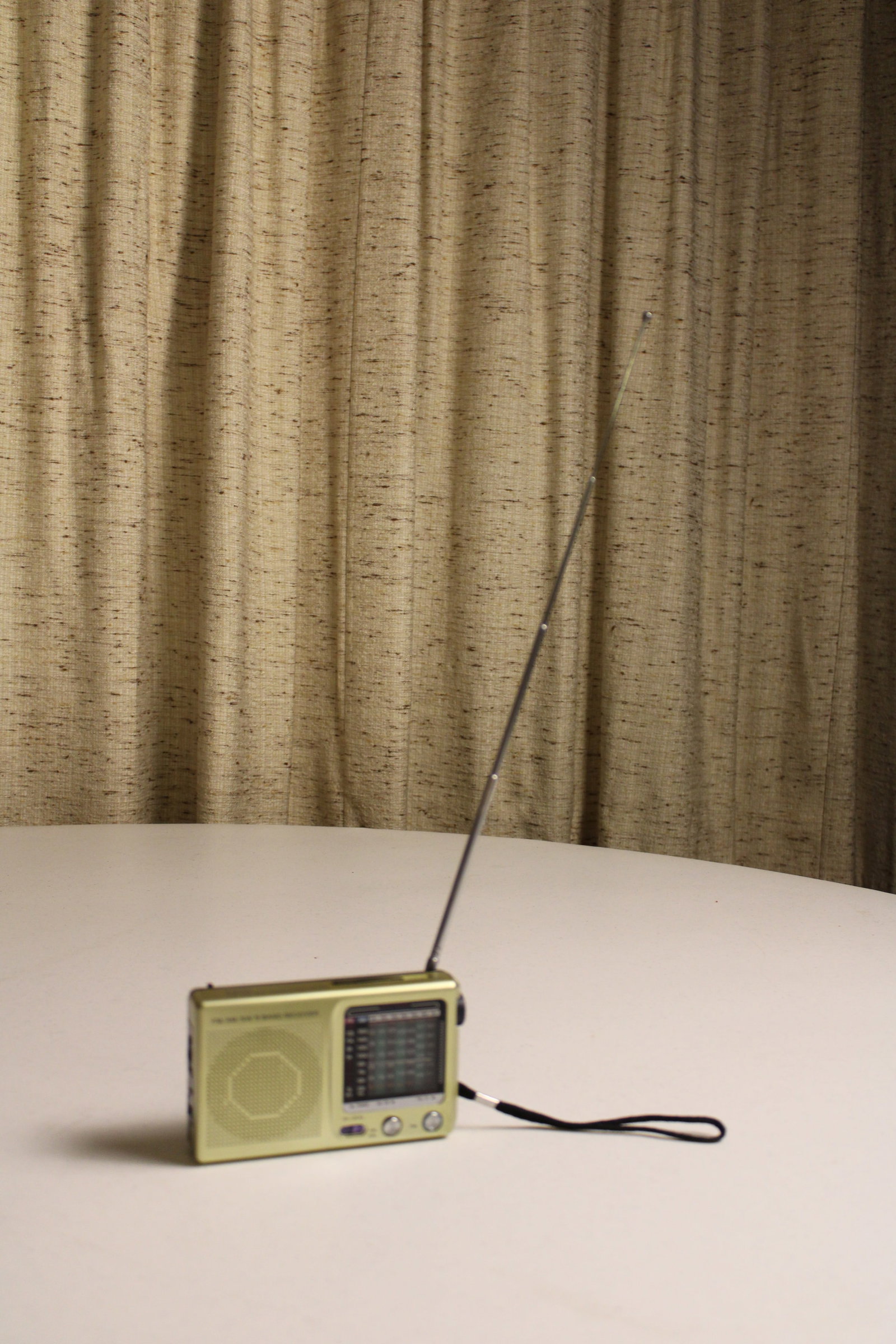 9 Band FM/AM/SW Receiver: 9 Band FM/AM/SW Receiver with wriststrap and headphone jack, not tested. All VHS tapes are sold as-is in current untested condition and may have minor damage to case including scuffs, cracks, handwrit
