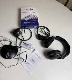 Superear Personal Sound Amplifier Headphones,