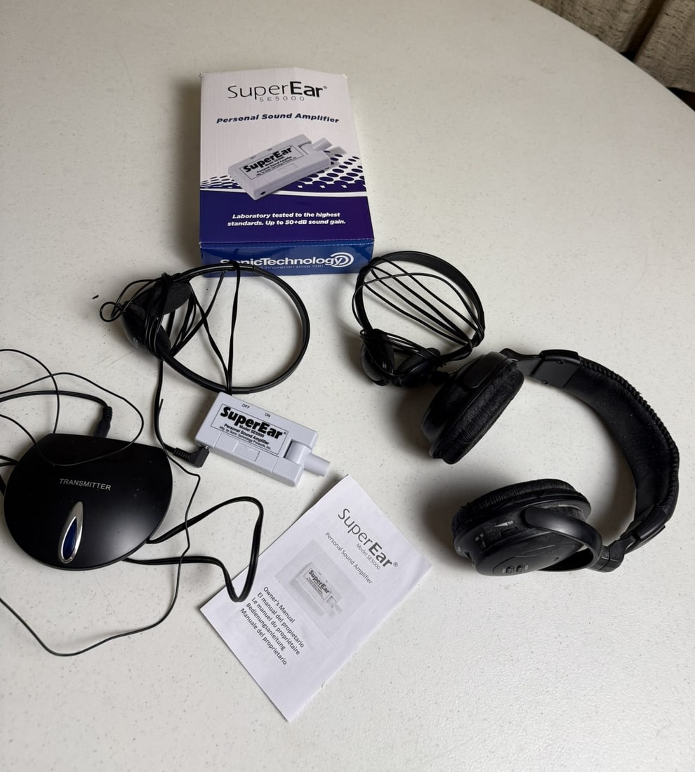 Superear Personal Sound Amplifier Headphones, (1 of 1)