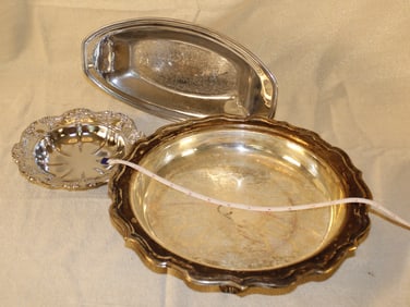 Silver Service Platter Vessel