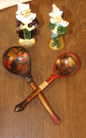 Japanese Figurines Hand Painted