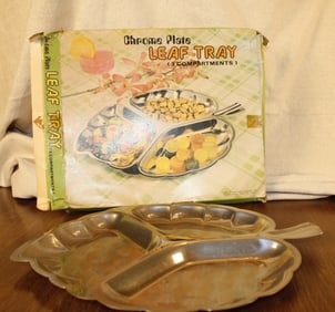 McCrory Chrome Plate Leaf Tray