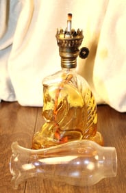 Miniature Lantern Horse Bust