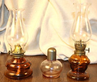 Trio of Miniature Lanterns