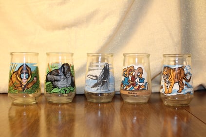 Welch’s World Wildlife Fund Collectible Jelly Jars