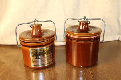 Vintage Cheese Crocks
