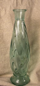 Pale Green Art Glass Vase