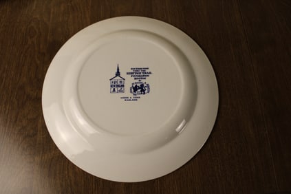 Blue And White Decorative Plates