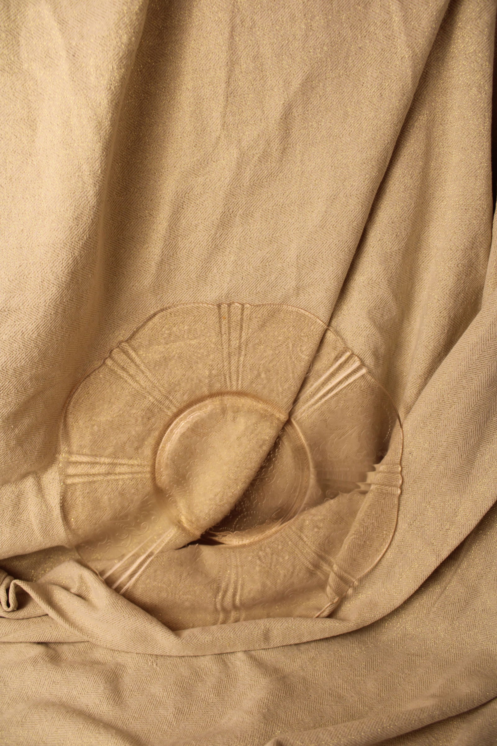 Pink American Sweetheart Depression Glass Platter (1 of 3)