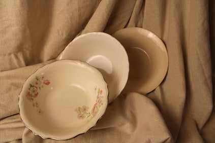 Floral by Homer Laughlin Virginia Rose