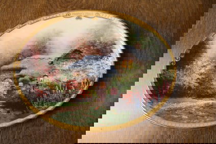 Thomas Kinkade Collector Plate Heather’s Hutch